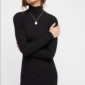 FP Beach Charlie Black Mini Dress